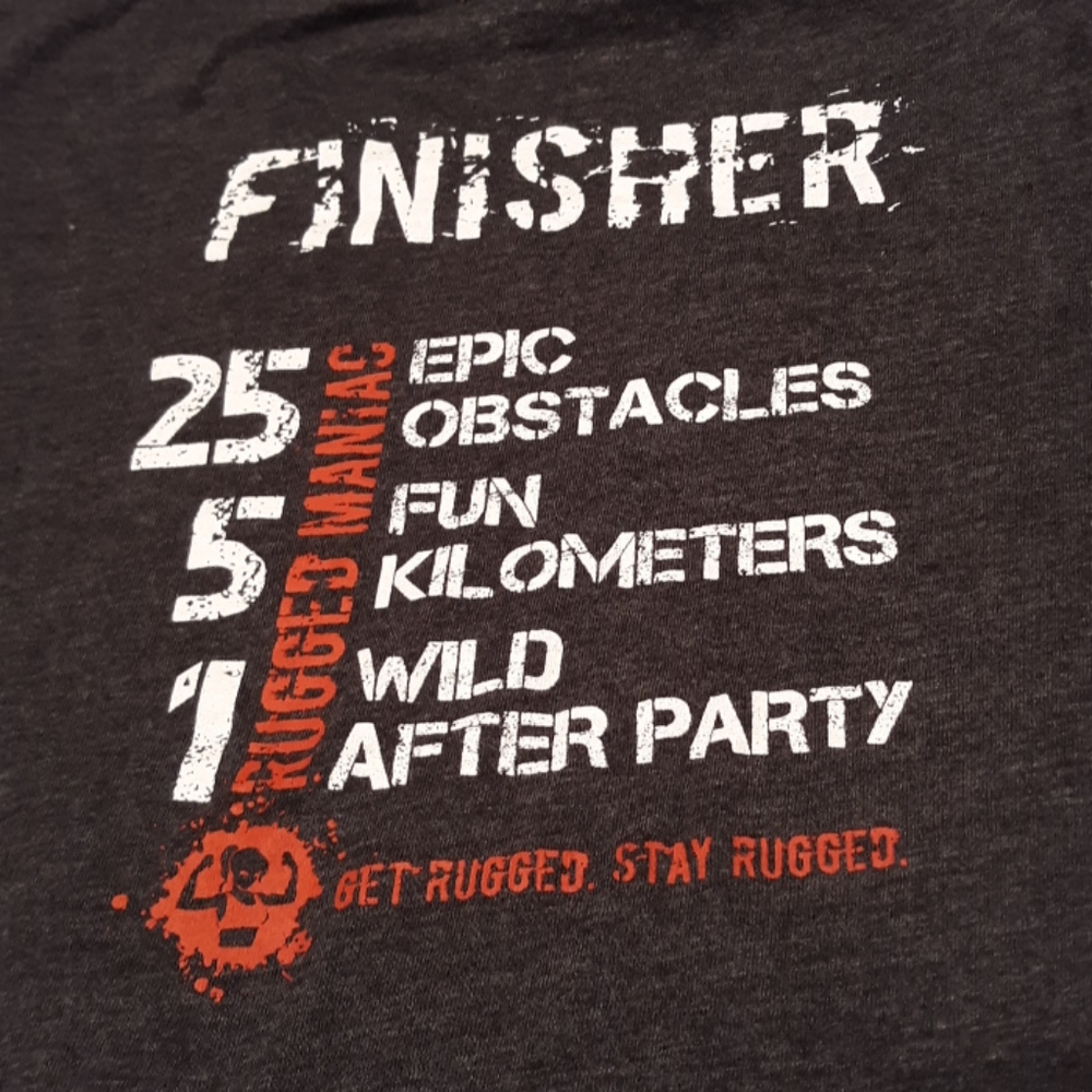 Rugged maniac tshirt